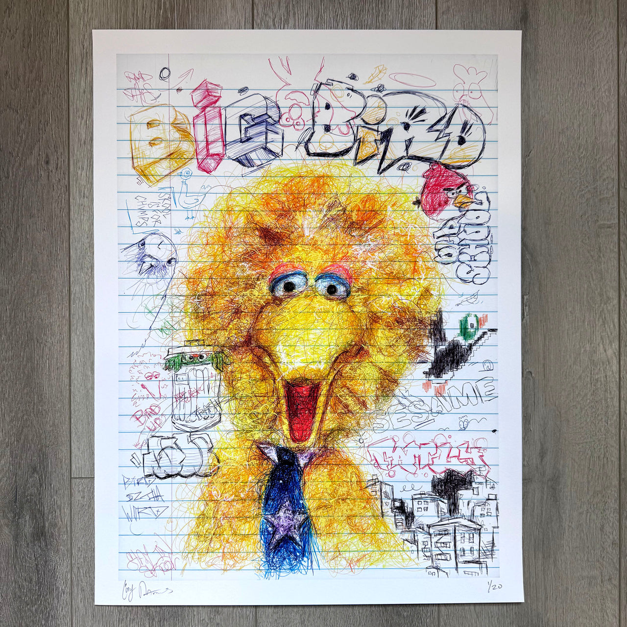 Big Bird Limited Edition Print