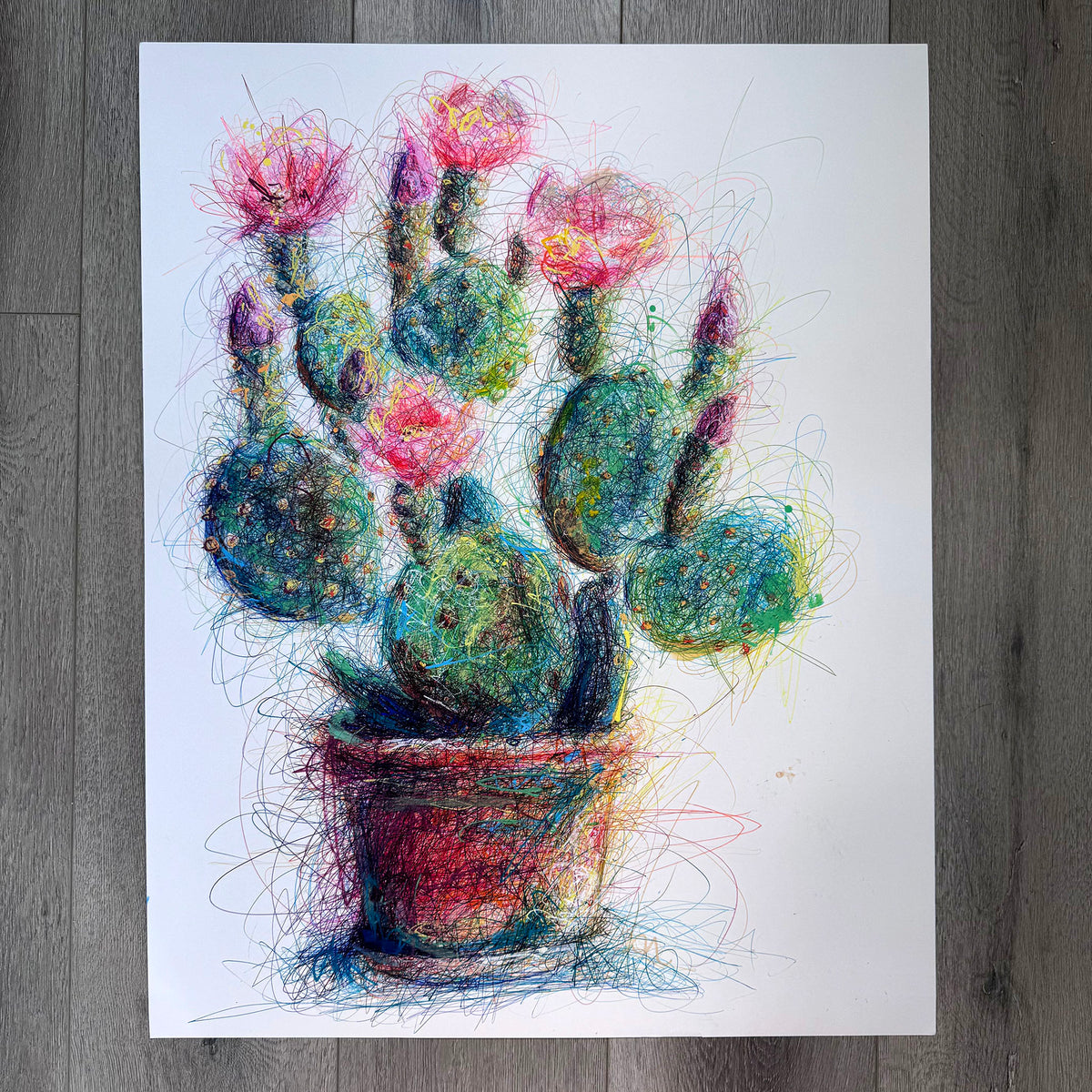 Cactus Still Life