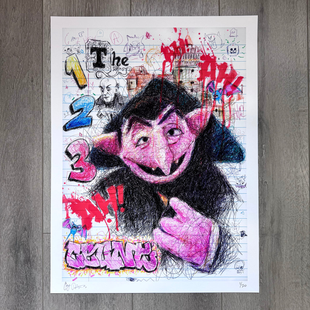 The Count Limited Edition Print