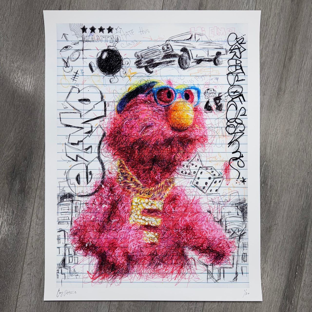 Elmo Limited Edition Print