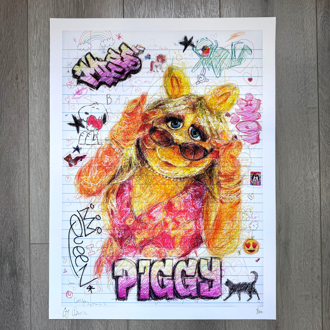 Miss Piggy Limited Edition Print
