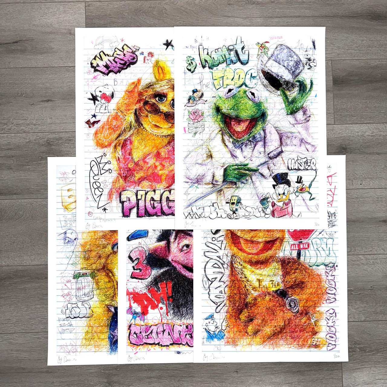 Sesame Series - Complete Set (5 Limited Edition Prints)